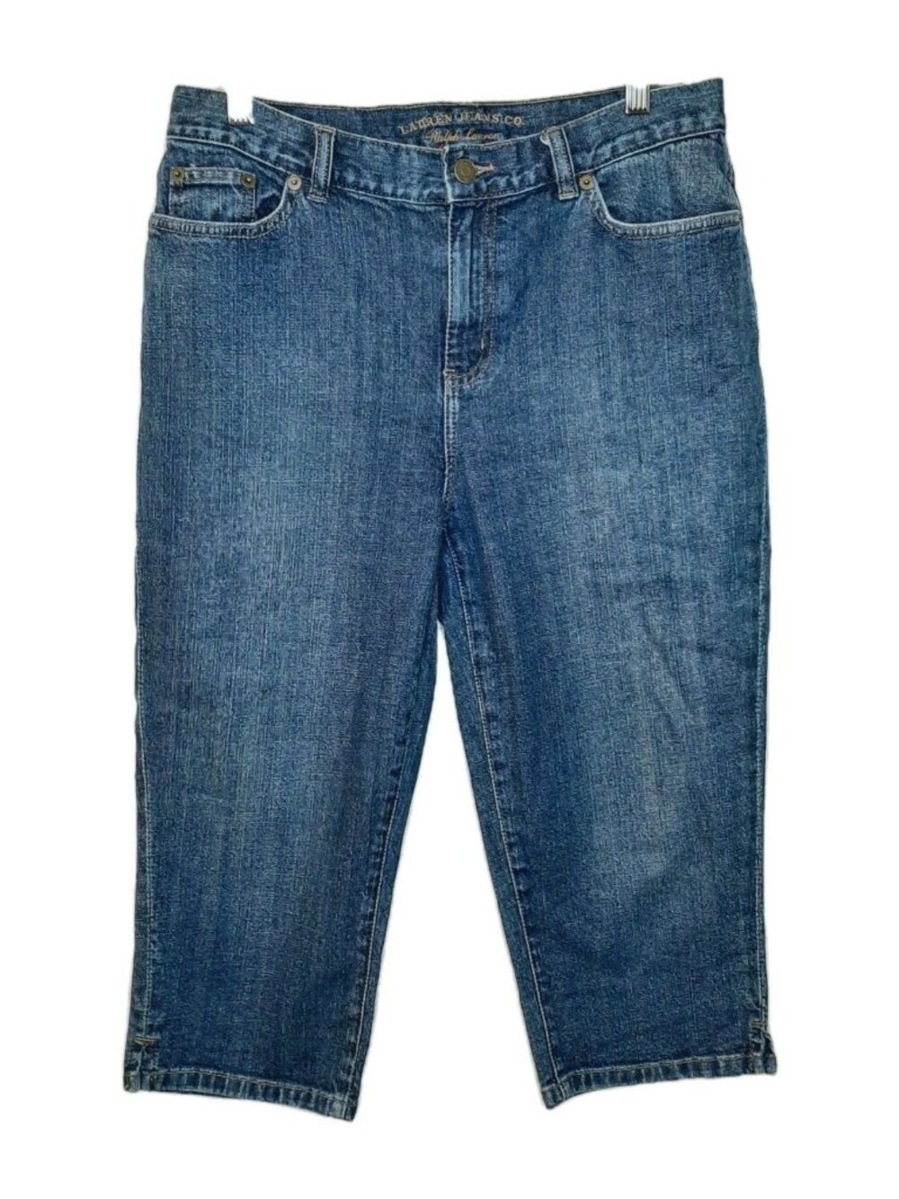 Lauren Jeans Ralph Lauren Capri Blue Women Size 6P Petite Casual